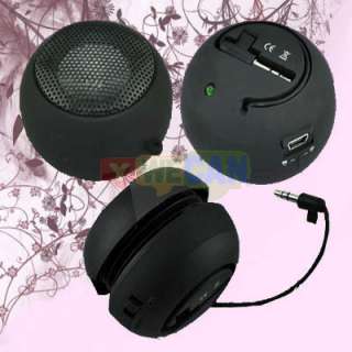   Rechargeable Portable Capsule Collapsible Speaker PC MP3 Mobile  