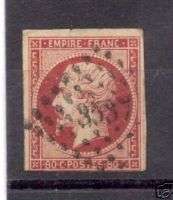 France 1853 Postage Stamp F/Used Condition  