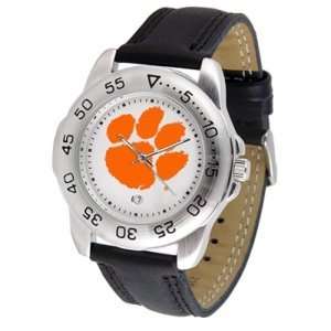  Clemson Tigers NCAA Sport Mens Watch (Leather Band 