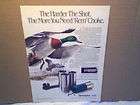 1986 REM CHOKE Tube System remington shotgun Ad Print
