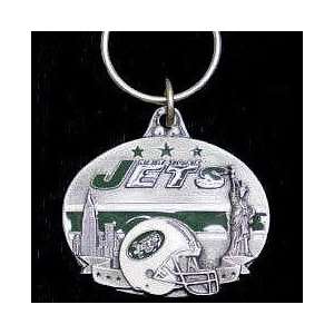  NFL Design Key Ring   New York Jets: Sports & Outdoors