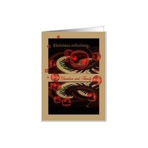   , Reflections,Piano Keyboard in Spiral With Holly on Keyboard Card