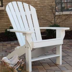   Recycled Plastic Seaside Adirondack Chair Patio, Lawn & Garden