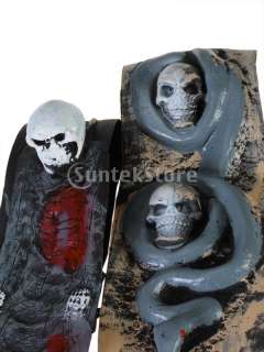 Halloween Mens Ghost Clothes Accessories Skull Pattern Decroration 