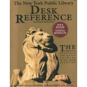  The New York Public Library Desk Reference Unknown Books