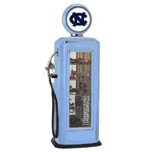 North Carolina Tar Heels Gas Pump Display Case