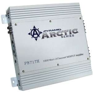  PYRAMID PB717X ARCTIC SERIES 2 CHANNEL MOSFET AMPLIFIER 