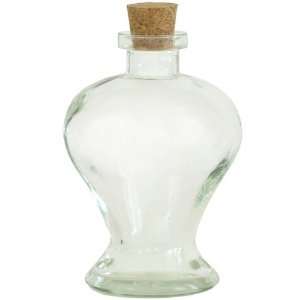  8.5oz Clear Recycled Glass Cancun Bottle
