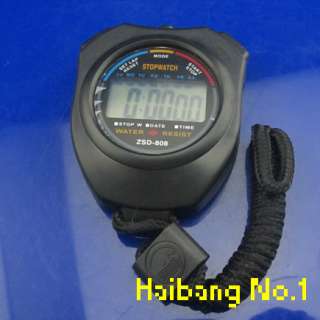   Sport Chronograph Digital Timer Stopwatch Counter Wristwatch  