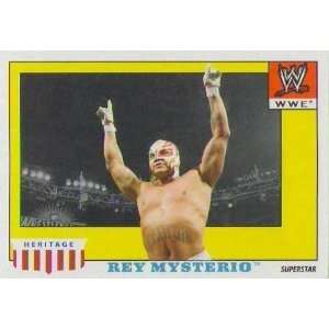    2008 Topps Heritage IV WWE #42 Rey Mysterio 
