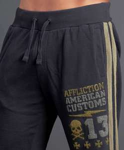   American Customs LIVE IN FLEECE Pants   Sweatpants   PT400   Charcoal