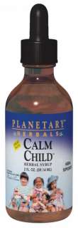 PLANETARY HERBALS Calm Child Herbal Syrup 1 Fl oz  