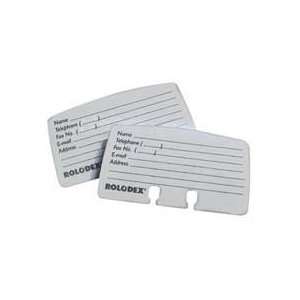  Rolodex Corporation Products   Card Refills, For Petite 