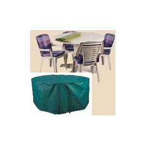  Bosmere C524 84 Inch Round Table & Chairs Cover x 45 Inch 