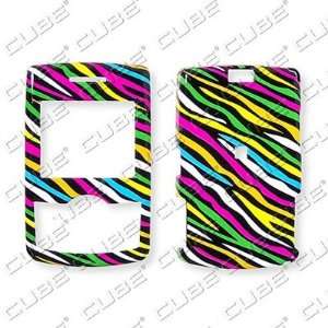  Samsung Propel a767 / a766 Colorful Black Zebra Skin Hard 