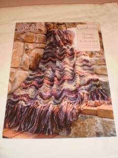   Patterns   COMFORTS booklet   for Throws, Shawls, & Scarves  