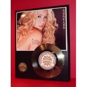  Gold Record Outlet Shakira 24kt Gold Record Display LTD 