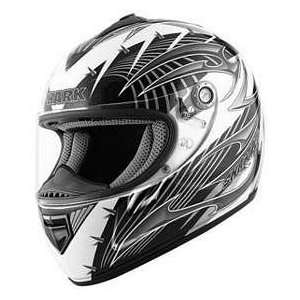  Shark RSX HOOK WH_SIL XS MOTORCYCLE Full Face Helmet 