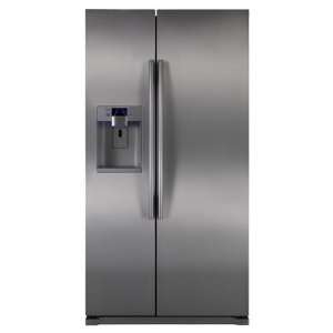   Cu. Ft. Stainless Look Side by Side Refrigerator: Kitchen & Dining