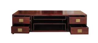 Cherry Wood Low Table TV Entertainment Cabinet WK1969  