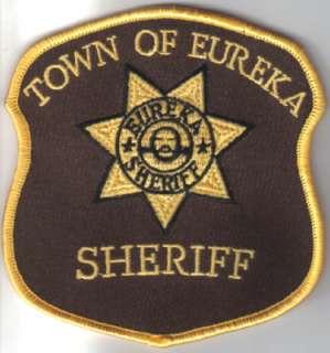 Eureka TV Series Sheriff Logo Shoulder Patch NEW UNUSED  