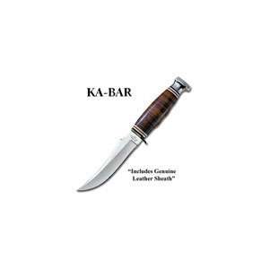  KA BAR 1233 Skinning Knife   4.38 Blade   Stainless Steel 
