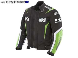 Kawasaki Supersport Jacket BLACK/GREEN/WHITE 2XL New  