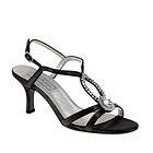 MINDY by Touch Ups in BLACK Shoes Bridal Bridesmaid Prom  Med or Wide 
