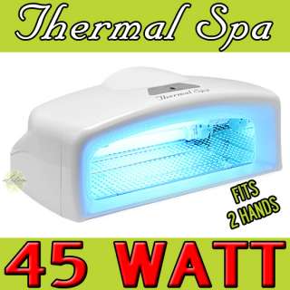 Thermal Spa 45W Nail UV Lamp Acrylic Gel CURING Light TIMER DRYER Watt 