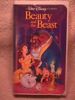 Disney Beauty And The Beast VHS V9 717951325037  