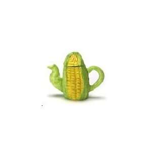  Dollhouse Miniature Whimsical Corn Teapot Toys & Games