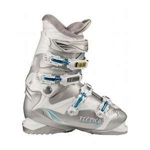  Tecnica Viva P60 Comfort Ski Boots White/Silver Sports 