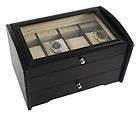 jewelry wood watch case box storage display showcase expedited 