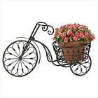 nostalgic bicycle home garden decor solid sturdy wrought iron plant