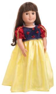 Twin Deluxe Snow White Princess Dresses Doll/Girl XL  