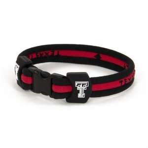  Texas Tech Red Raiders Titanium Sport Bracelet