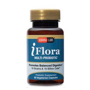 SEDONA LABS IFLORA MULTI PROBIOTIC FORMULA, 60 CAPS 648575210013 