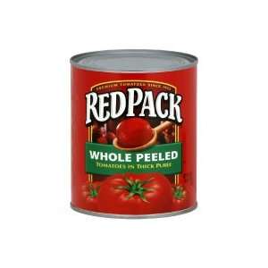  Red Pack Whole Peeled Tomatoes in Thick Puree,28oz, (pack 