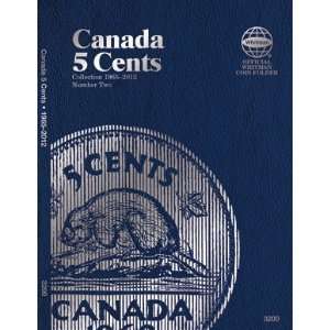  Whitman Coin Folder Album   Canadian 5 Cents 1965 2010 