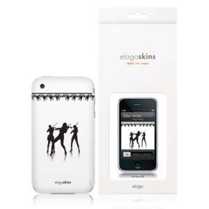   Skins Elec Violin White for Apple iPhone 3G Cell Phones & Accessories