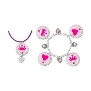 Westrim Crafts Kapstyle Jewelry Kit Makes 2/Pkg Girly Princess; 2 