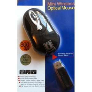  iBRIGHT Mini Wireless Optical Mouse black