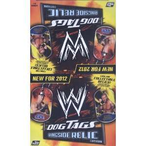   WWE Wrestling Dog Tags Ringside Relic Edition Box: Sports & Outdoors
